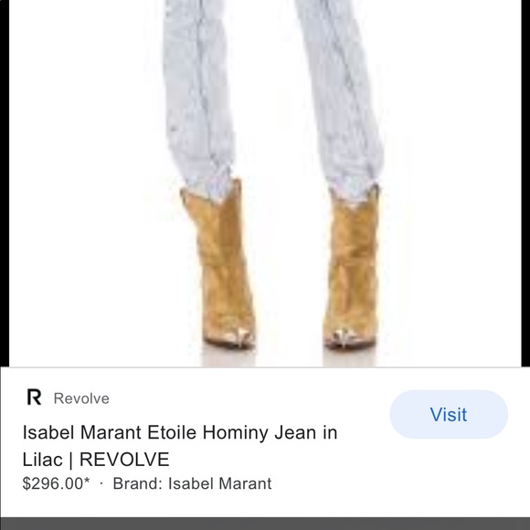 Isabel marant hominy Jean - Picture 6 of 7